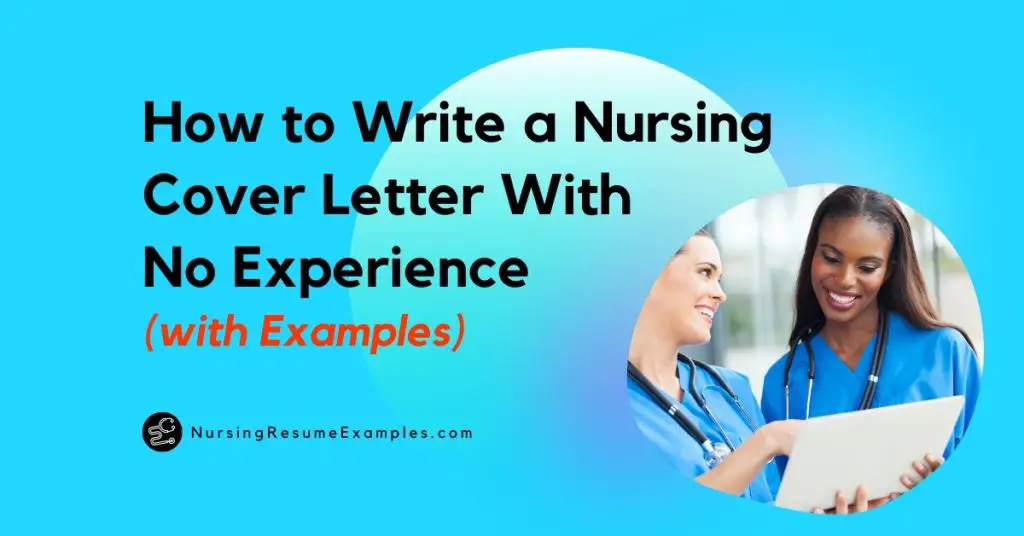 nursing application letter